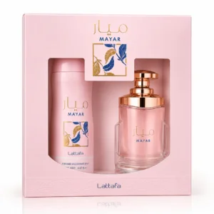 Set Mayar- Lattafa 100ml Perfume + Body Spray