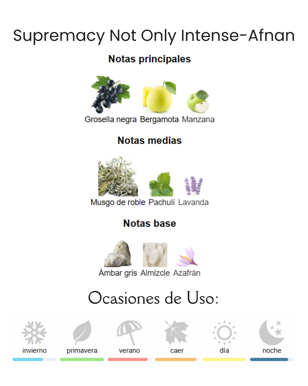 Decant Supremacy not only Intense- Afnan - Imagen 2