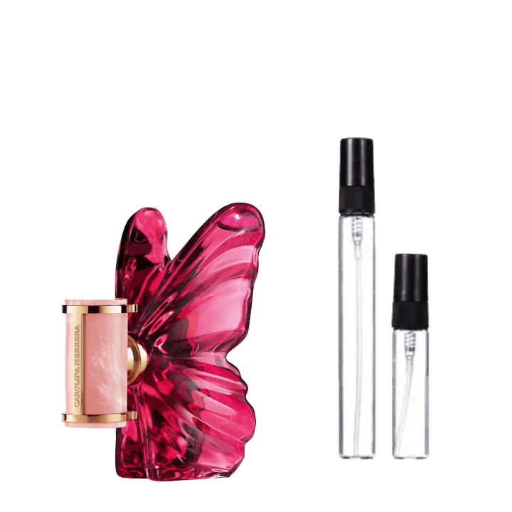La Bomba de Carolina Herrera en frasco y en decants de 5 y 10 ml