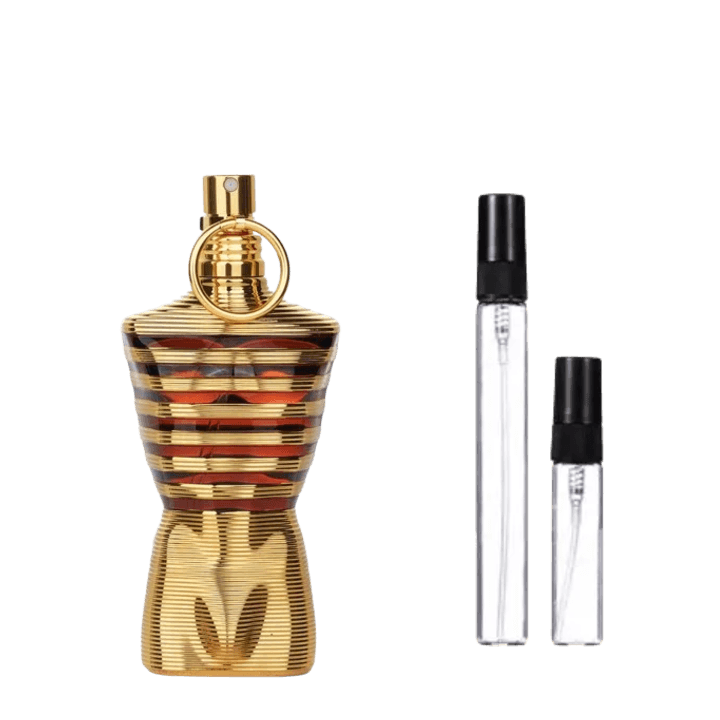 Le Male Elixir de Jean Paul Gaultier en frasco y en decants de 5 y 10 ml